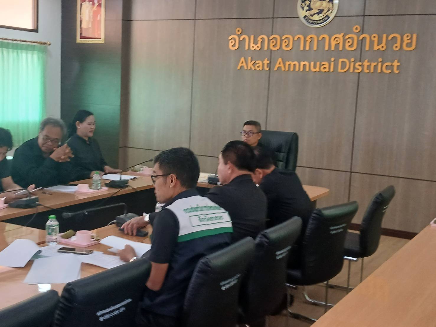 พช.อากาศอำนวย จ.สกลนคร :  ดำเนินโครงการประชุมส่งเสริมการบูรณาการกลไกการขับเคลื่อนการขจัดความยากจน กิจกรรมประชุมส่งเสริมการบูรณาการกลไกการขับเคลื่อนการขจัดความยากจนระดับอำเภอ 