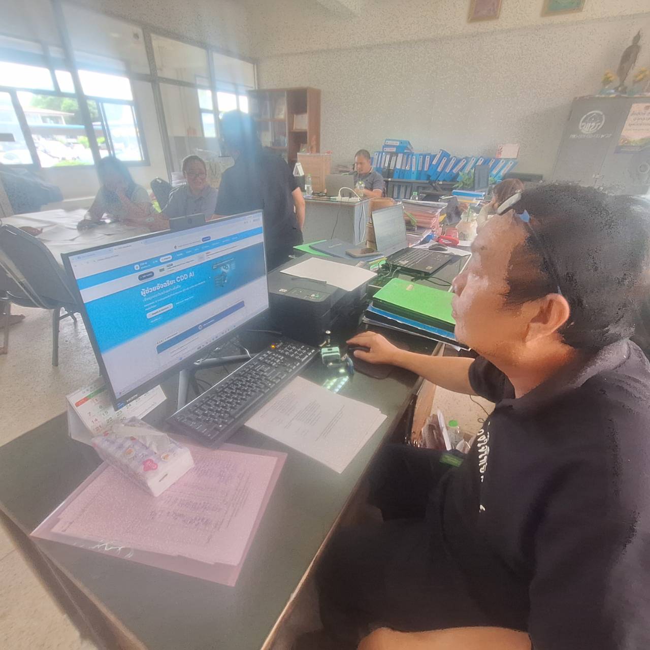 พช.อำเภออากาศอำนวย จ.สกลนคร : เชิญชวนใช้ CDD AI ยกระดับงานพัฒนาชุมชนสู่ยุคดิจิทัล