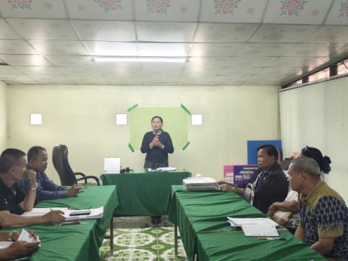 พช.อากาศอำนวย จ.สกลนคร: สนับสนุนการคัดเลือกคณะกรรมการเครือข่ายกองทุนหมู่บ้านระดับตำบล